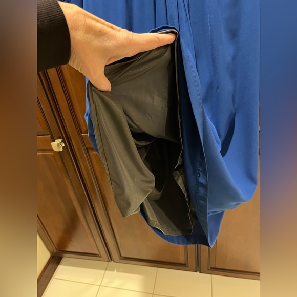 NWT Daisy Fuentes Solid Blue Casual Dress - XL - Picture 3 of 5